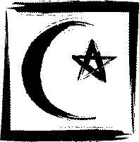 Islam moon star