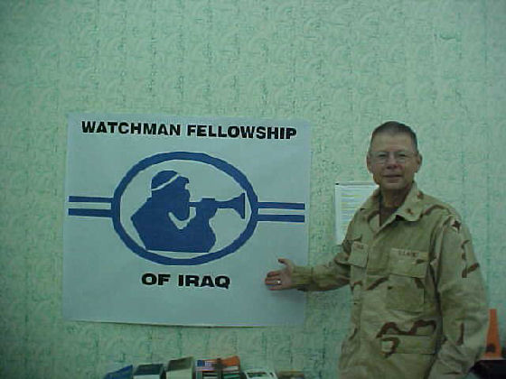 Watchman Fellowship Staffmember Don Malin in Iraq