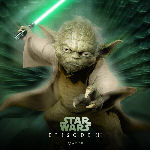 Yoda from Star Wars III